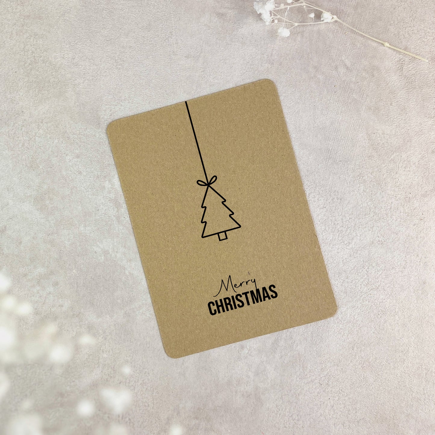 Karte Merry Christmas