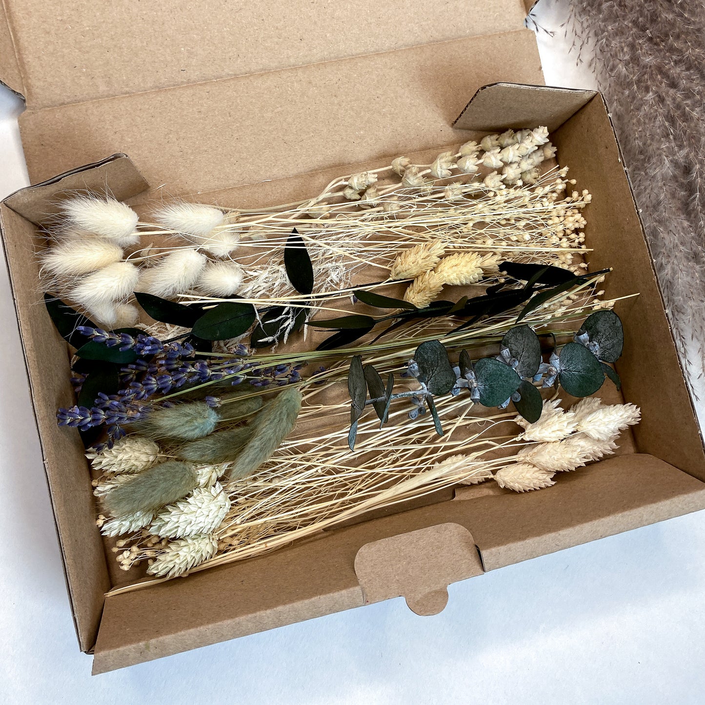 DIY Trockenblumen Box